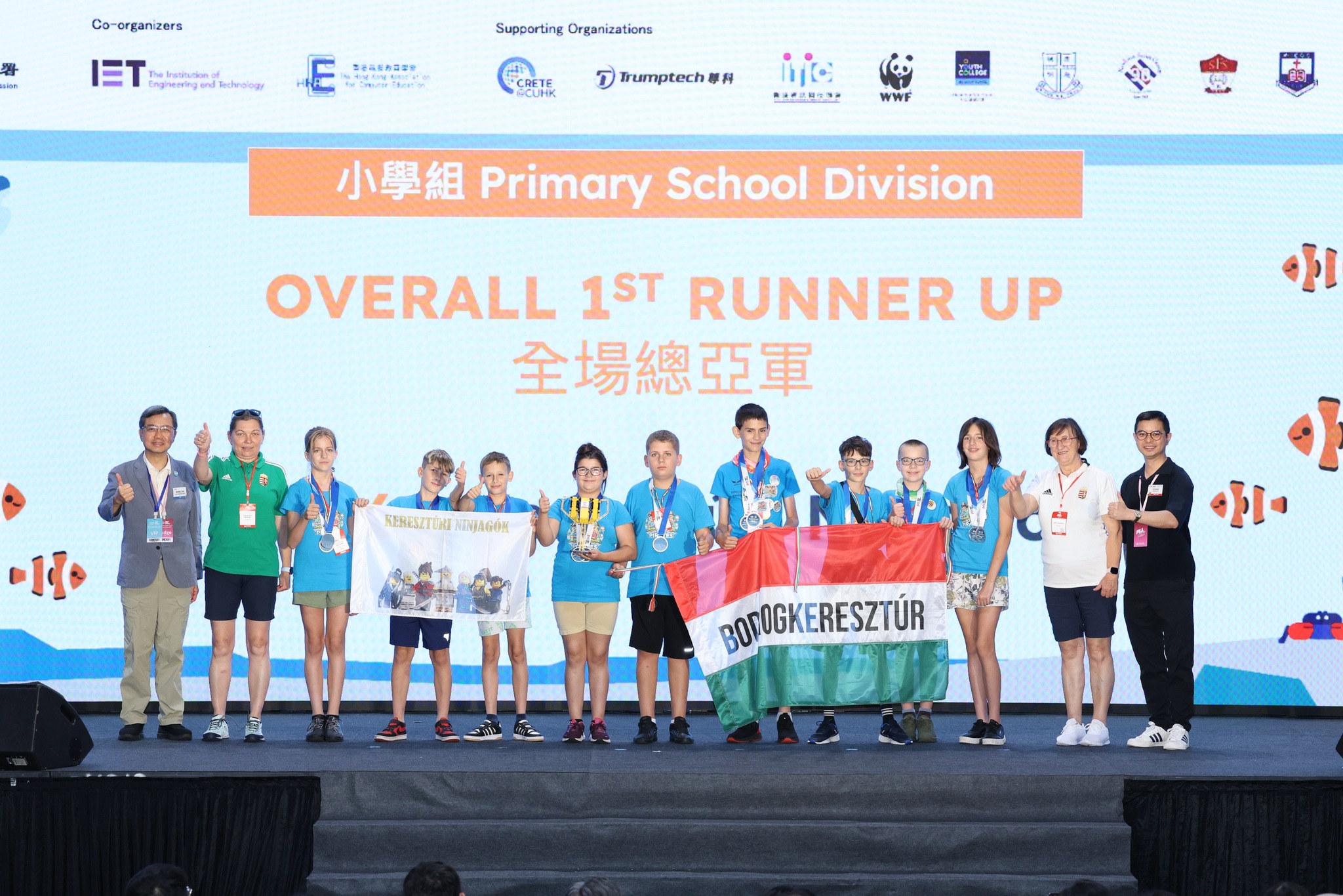 Keresztúri Ninjagók – magyar diákcsapat a FIRST LEGO League 2025 világbajnokságán Hongkongban